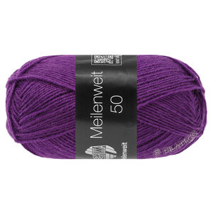 MEILENWEIT 50g - von Lana Grossa | 1426-Dunkelviolett