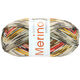 Lana Grossa MEILENWEIT 100g Merino Extrafine Meran | 2583-Weiß/Anthrazit/Lehmbraun/Rot/Dottergelb/Pfirsich/Graubeige