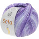 Lana Grossa MEILENWEIT 100g Seta Lia | 3581-Zartlila/Flieder/Blauviolett