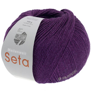 MEILENWEIT 100g Seta - von Lana Grossa | 43-Dunkelviolett