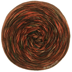 MEILENWEIT 100g Sooty - von Lana Grossa | 6232-Dunkelrot/Burgund/Rot/Jeans/Gelb/Oliv