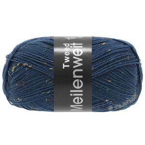 MEILENWEIT 100g Tweed - von Lana Grossa | 128-Dunkles Petrolblau