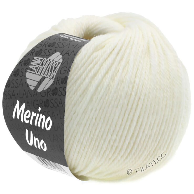 Lana Grossa MERINO UNO | 01-Weiß