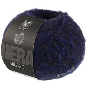 MILANO (Nera) - von Lana Grossa | 11-Blau/Braun meliert