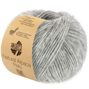 NATURAL ALPACA Pelo - von Lana Grossa | 003-Hellgrau meliert