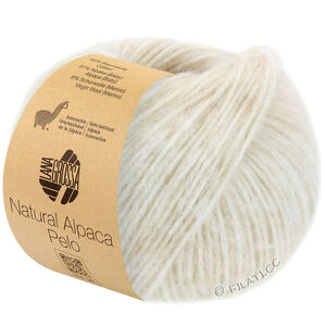 NATURAL ALPACA Pelo - von Lana Grossa | 005-Rohweiß/Zartbeige
