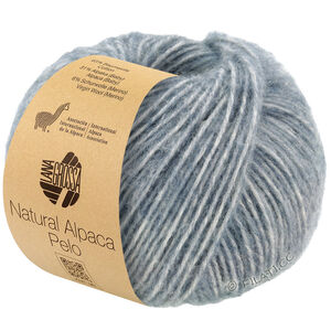 NATURAL ALPACA Pelo - von Lana Grossa | 017-Graublau meliert