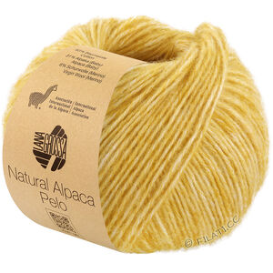 NATURAL ALPACA Pelo - von Lana Grossa | 027-Senfgelb meliert