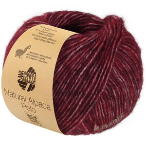 NATURAL ALPACA Pelo - von Lana Grossa | 030-Burgund meliert