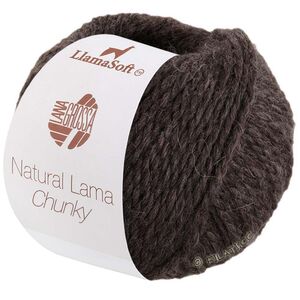 NATURAL LAMA CHUNKY - von Lana Grossa | 15-Schwarzbraun