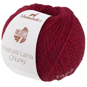 NATURAL LAMA CHUNKY - von Lana Grossa | 17-Weinrot