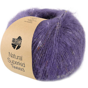 NATURAL SUPERKID TWEED - von Lana Grossa | 630-Lila
