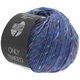 Lana Grossa ONLY TWEED | 115-Blau/Lila/Weinrot/Türkis