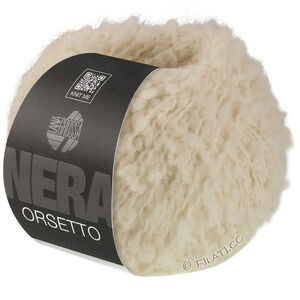 ORSETTO (Nera) - von Lana Grossa | 16-Rohweiß