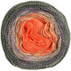 Lana Grossa SHADES OF MERINO COTTON | 413-Orange/Beige/Aubergine/Dunkelgrau