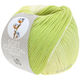 Lana Grossa SOFT COTTON Dégradé | 113-Weiß/Weißgrün/Zartgrün/Lindgrün