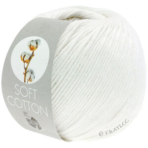 SOFT COTTON - von Lana Grossa | 10-Weiß
