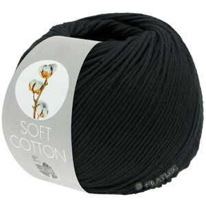 SOFT COTTON - von Lana Grossa | 34-Schwarz