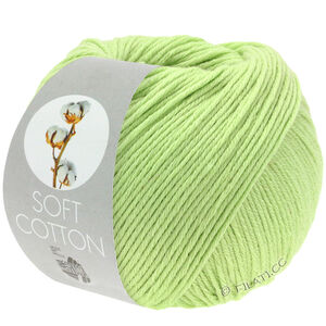 SOFT COTTON - von Lana Grossa | 36-Lindgrün