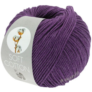 SOFT COTTON - von Lana Grossa | 53-Anthrazitviolett