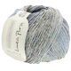 Lana Grossa SOLO LINO Print (Linea Pura) | 154-Graubeige/Hellblau/Jeans/Dunkelgrau