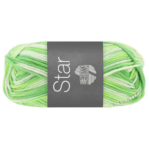 STAR Print - von Lana Grossa | 348-Weißgrün/Hellgrün/Jade