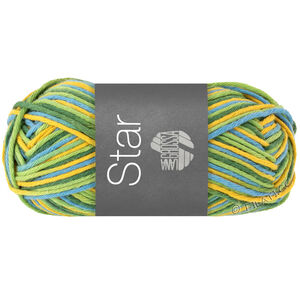 STAR Print - von Lana Grossa | 357-Senfgelb/Grün/Blau/Opalgrün