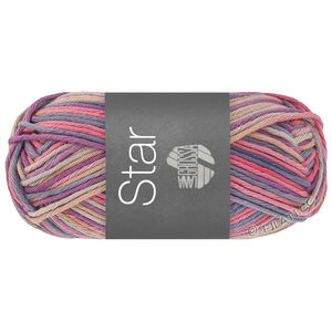 STAR Print - von Lana Grossa | 366-Hellgrau/Pink/Violett/Graublau/Rosabeige