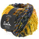 Lana Grossa STRIPY (lala BERLIN) | 08-Orange/Blaugrau/Hellgrün/Dunkelgrün