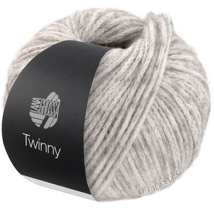 TWINNY - von Lana Grossa | 12-Weiß/Grau
