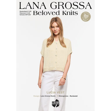 Lana Grossa LUCIA VEST - Beloved Knits No. 3