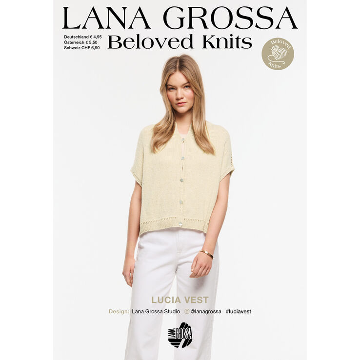 LUCIA VEST - Beloved Knits No. 3 von Lana Grossa