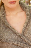Lana Grossa WICKELJACKE Silkhair melange