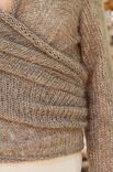 Lana Grossa WICKELJACKE Silkhair melange