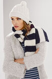 Lana Grossa SCHAL IM PATENTMUSTER Alta Moda Alpaca