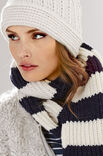 Lana Grossa SCHAL IM PATENTMUSTER Alta Moda Alpaca