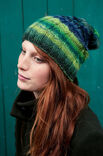 Lana Grossa KLASSISCHE RIPPEN-BEANIE Cinque Multi