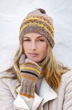 Lana Grossa MÜTZE MIT JACQUARD-MUSTER Merino Uno