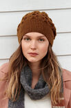 Lana Grossa MÜTZE MIT ZOPF Cashmere 16 Fine