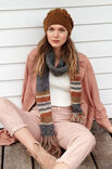 Lana Grossa SCHAL IM STREIFENMUSTER Nuvoletta