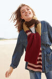 Lana Grossa GERIPPTER RINGELSCHAL Cool Wool Big