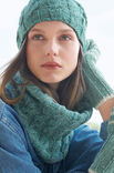 Lana Grossa LOOP MIT ZÖPFEN Cool Wool Cashmere & Brillino