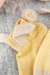 Lana Grossa HASENSOCKEN MIT OHREN Meilenweit 100g Seta Uni