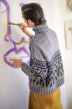 Lana Grossa PULLOVER MIT NORWEGERMUSTER Brigitte No. 2 Vintage & Brigitte No. 2