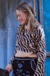 Lana Grossa PULLOVER MIT TIGERMUSTER Setasuri Big