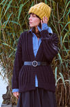 Lana Grossa SCHWARZER CARDIGAN Brigitte No. 5