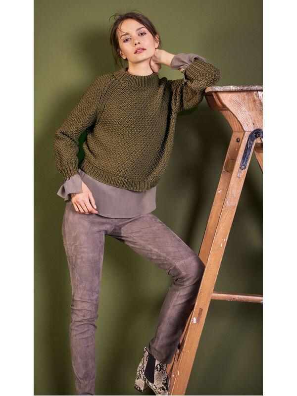 Lana Grossa PULLOVER BINGO Melange (GOTS)