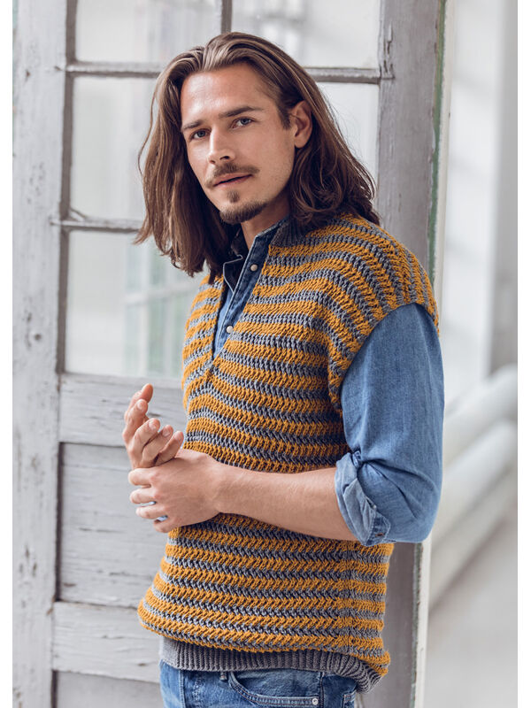 Lana Grossa PULLUNDER COOL WOOL Big Melange (GOTS)