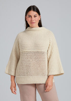 PULLOVER Landlust Alpaka Merino 100 von Lana Grossa