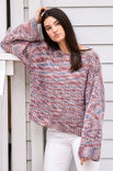Lana Grossa PULLOVER Setacotone hand-dyed & Silkhair